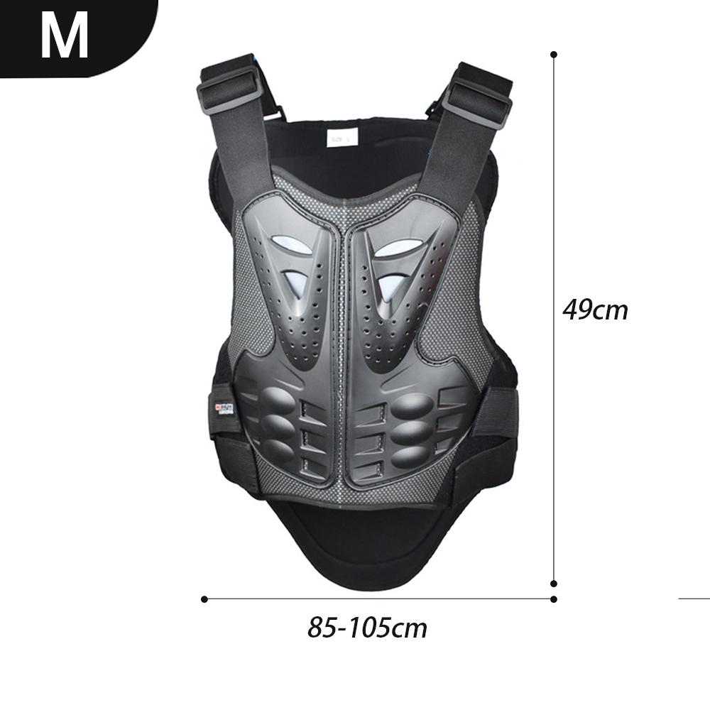 Motorcycle Dirt Bike Body Armor Protective Gear Chest Back Protection Vest For Motocross Skiing Skating Outdoor Driving Adult