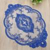 Ретро обеденный стол вышивка рукоделие подставка для столовых приборов европейский стиль кружевная ткань изоляционная тарелка чашка ваза коврик антиожоговый декор рабочего стола