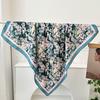 Silk Scarf Neck 70 Square Scarf New Printing Small Fresh Versatile Streamer Neck Protector Scarf Shawl