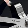 Precision Feeler Gauge Single Piece High Accuracy Designs Measurement Tool Clear Scale for Engineers & DIY Enthusiasts