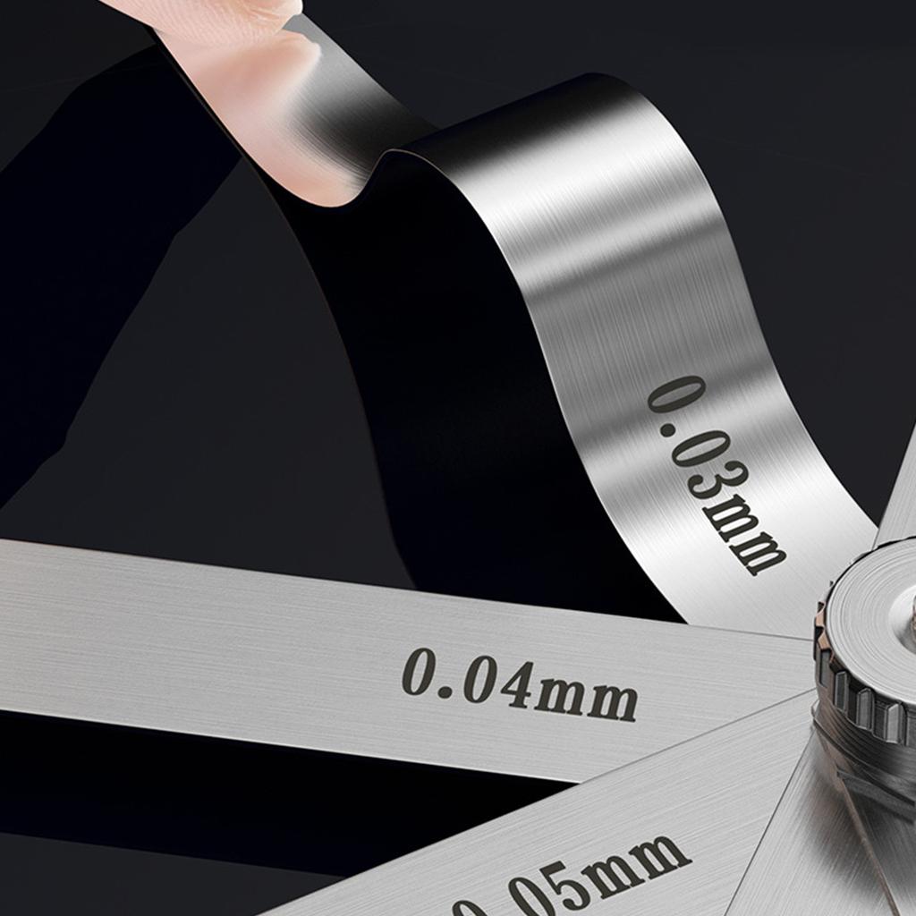 Precision Feeler Gauge Single Piece High Accuracy Designs Measurement Tool Clear Scale for Engineers & DIY Enthusiasts