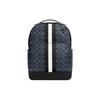 Рюкзак Graham 29 Classic с принтом монограммы, на молнии, мужской, джинсово-синий C3230-QBDEI