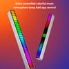 Светодиодная RGB музыкальная звуковая световая панель Bluetooth-совместимое управление приложениями Регулируемая яркость Музыкальный ритм