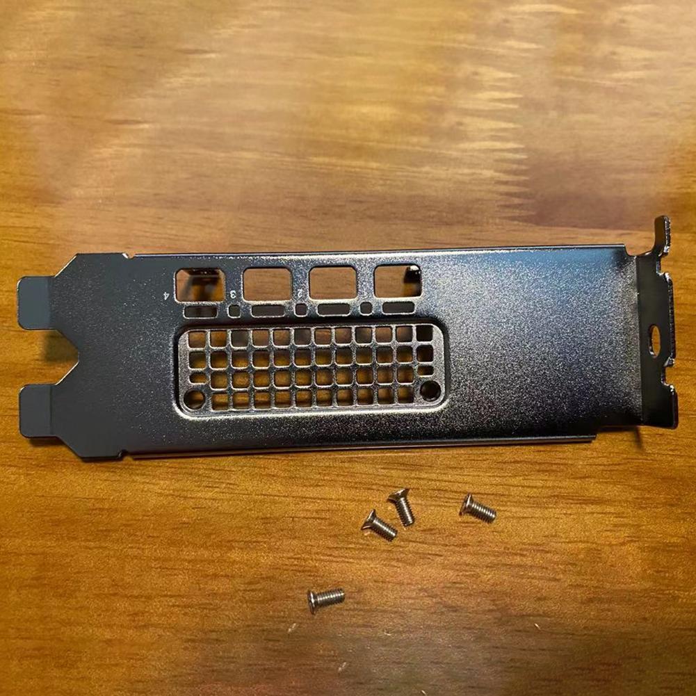 High Profile Bracket Adapter DVI VGA Port Baffle Port For PNY A2000 Full-Height Graphic Video C E7J3