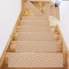 Stair Carpet Protective Non-slip Silent Great Masonry Pattern Embossing Floor Mat Home Supplies