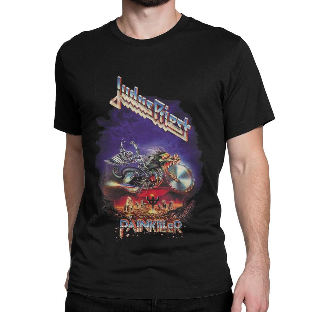 Футболки Judas Priest унисекс, женские хлопковые новые футболки с круглым вырезом, футболка Screaming Heavy Metal, одежда с короткими рукавами, 6XL, унисекс