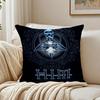 HHim OOrnateES HHeartagram Art Cushion Cover Linen Pillowcase Soft  for Sofa Bed Home Room Decor
