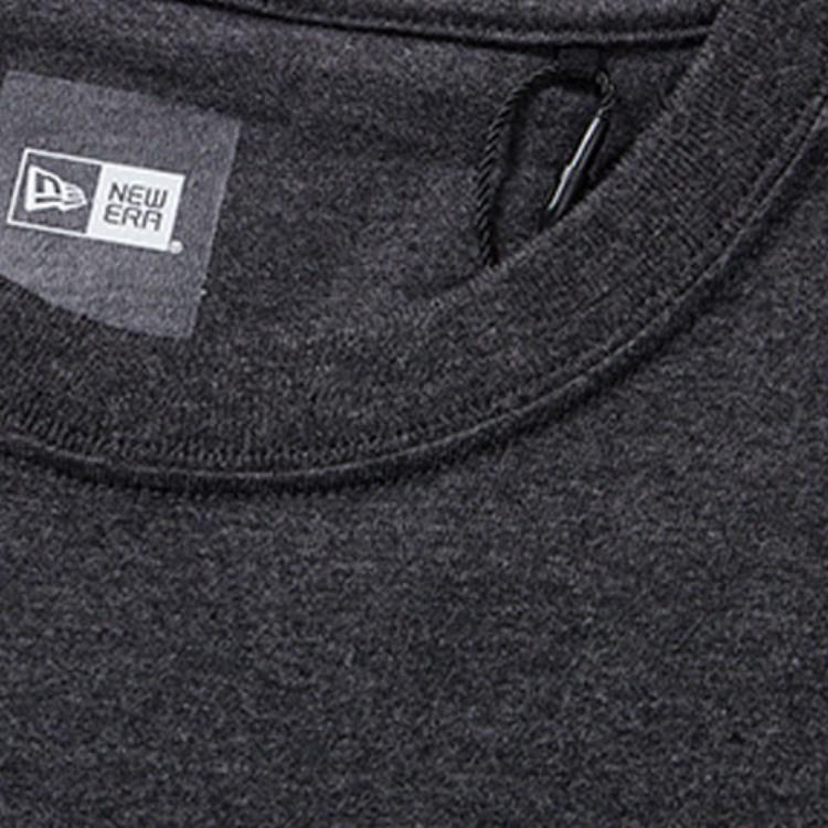 New Era SS21 MLB Лига NY/LA Highlight Нейлоновая серия Принт с буквами Круглый вырез Короткий рукав Футболка Унисекс Топы Графитовый-серый 12848793
