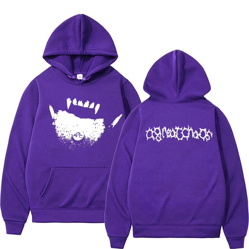 Кен Карсон AGC Actual Hate Teen X Vamp Hoodie A Great Chaos Opium Merch Hoodies Women Unisex Harajuku Fashion Trend Y2K Sweatshirts