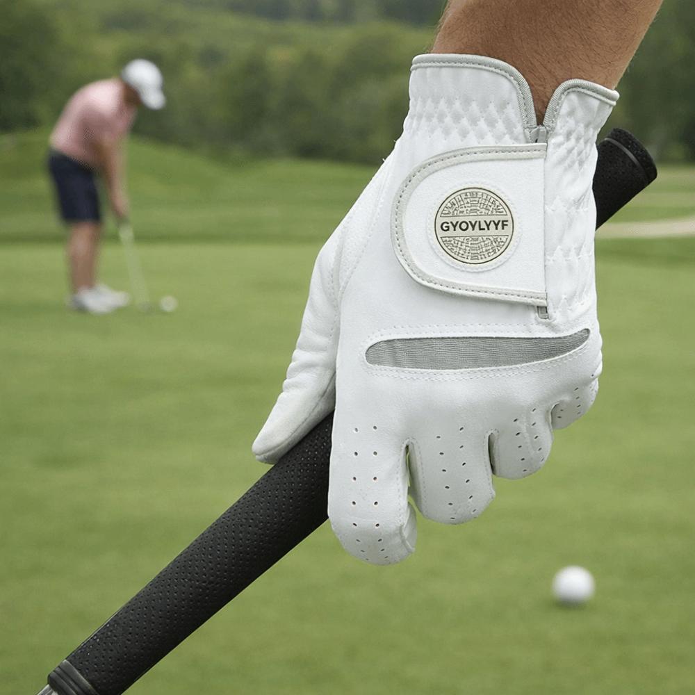 Detachable Marker Magnetic Marker Glove White Color Replaceable Glove Golfing Activity