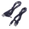 Качественный USB-кабель питания DC5.5 x 2.1мм для электронной клавиатуры, светодиодной ленты, устройства с напряжением 5В