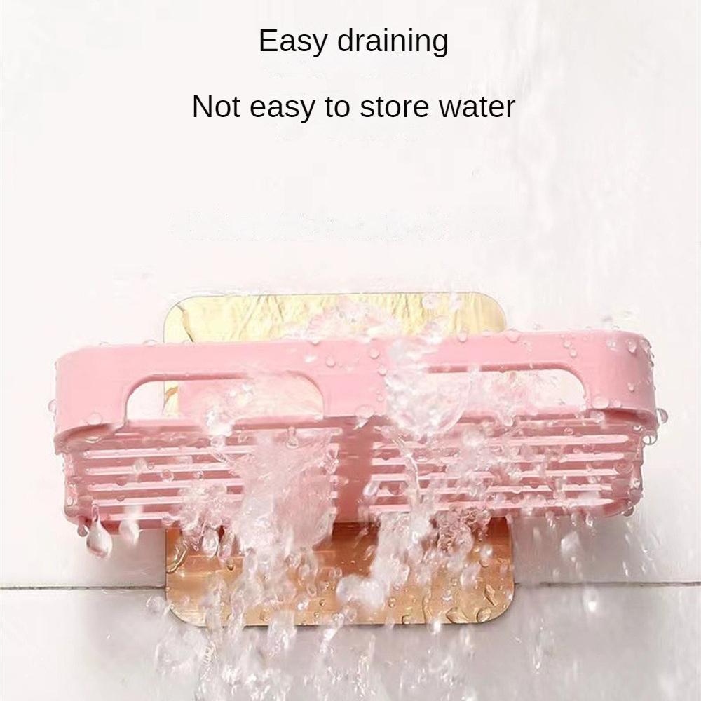 Настенный мыльница, сливной держатель для мыльницы, присоска без следов, поднос для мыльницы, водостойкая мыльница, аксессуары для ванной комнаты