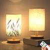 Маленькая настольная лампа, прикроватный светильник, без мерцания, мягкое свечение, защита глаз, USB, теплый светодиодный свет, лампа для чтения