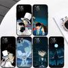 MH39 Detective Conan Phone Shell Case for Redmi Note 8 9 10 11 11S 10C 10X 10A 10T 9A 9C 9T 9S 8T Pro Max Plus Prime