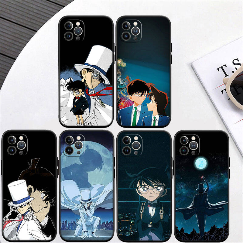 MH39 Detective Conan Phone Shell Case for Redmi Note 8 9 10 11 11S 10C 10X 10A 10T 9A 9C 9T 9S 8T Pro Max Plus Prime