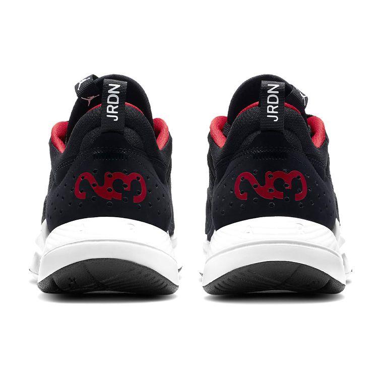 Jordan Air Cadence Fabric Comfortable Sports Shock Absorption Non-Slip Wear-Resistant Low-Top Lifestyle Casual Shoes Men Sneakers Black Red CN3498-006