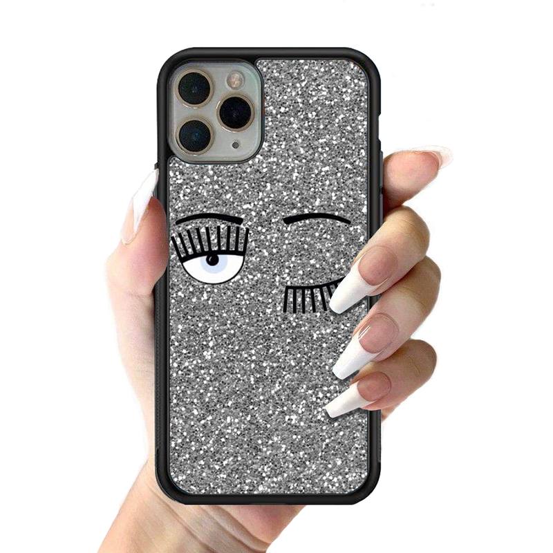 Чехол для телефона Ferragnies Eyes Chiara, силиконовый чехол из ПК + ТПУ для iPhone 11 12 13 Pro Max 8 7 6 Plus X SE XR Hard Fundas