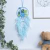 Catcher Ornament Kids Faux LED Light Feather Dream Catcher Handmade Home Decor