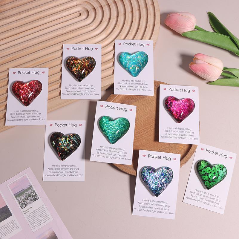 Love Heart Pocket Hug Gift For Couples Valentine’S Day Gift Love Token Expressing Long Distance Thoughts
