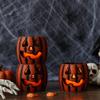 Pumpkin Halloween Decoration LED Electronic Candle Lamp Creative Layout Props Ornaments Night Light