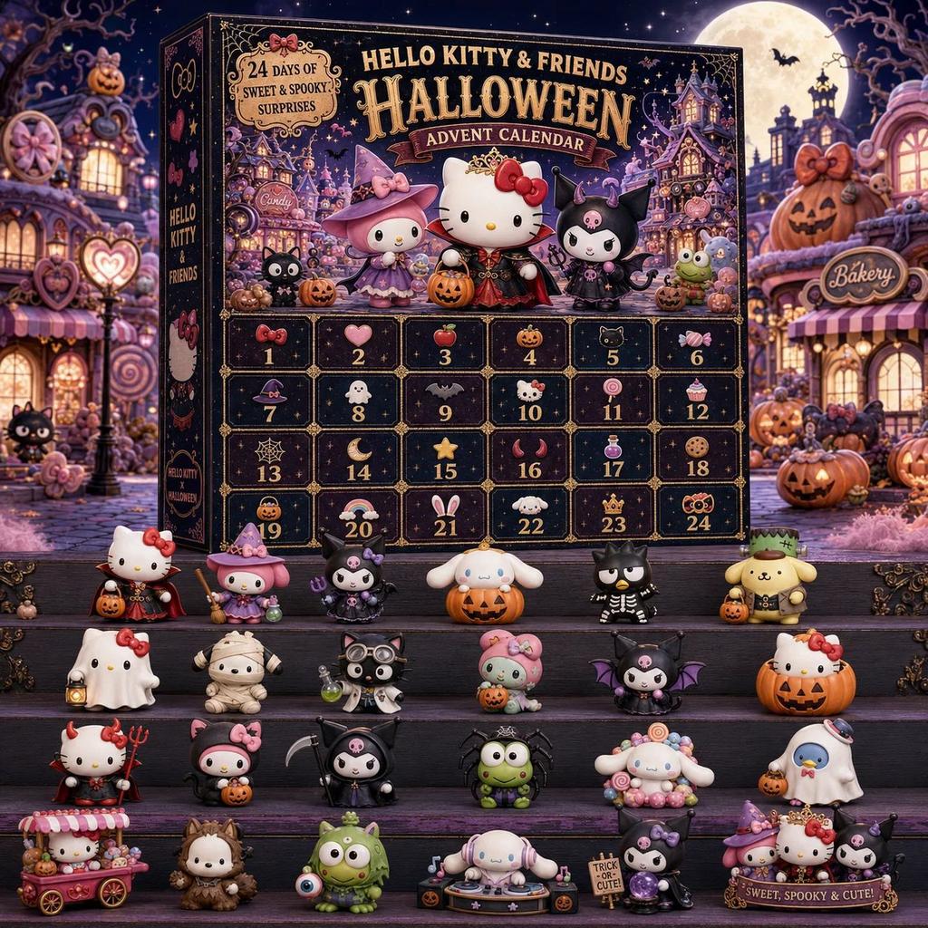 AcrylicHalloween Advent CalendarHalloween Advent Acrylic Blind Box F