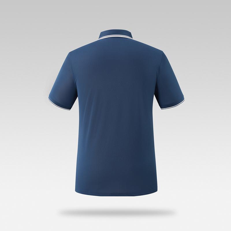 Breathable and Comfortable Elastic Short-Sleeved Polo Shirt