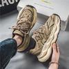 Fashion Hot Selling Men's Shoes New Trend Thick Sole Height Increasing Wear-resistant Running Shoes Mesh Breathable Casual Sports Shoes