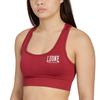 Leone 1947 LOGO SPORTS BRA Training Red Women's Bra,
