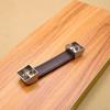 1 шт. аппаратная фурнитура для мебельного шкафа, выдвижная ручка, кожаная дверная ручка