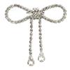 2pcs Shiny Finish Bow Brooch Pin Tassel Design Tassel Brooch Pin Shiny Bow Brooch  Daily Wear