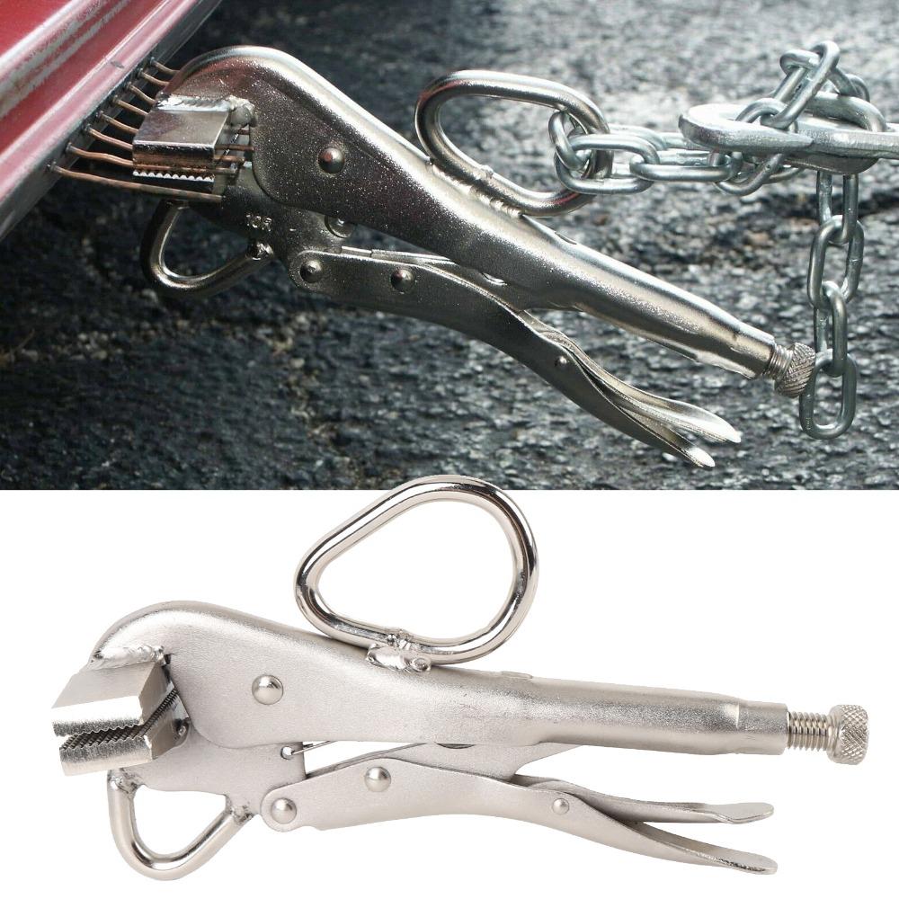 Steel Duck Bill Pliers Extra Wide Jaw Vise Grip Pliers Durable Welding Plate Clamp Home Workshop