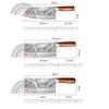 1/3pcs New dragon style sharp meat slicing knife for kitchen chef knife for home ladies Easy bone chopping knife Cooking tool