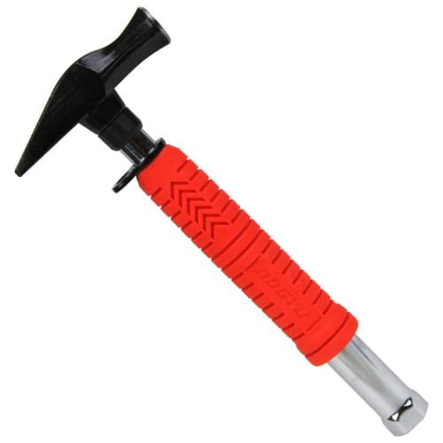 DOGYU Sangyo Free Ring Electrician's Wrench Hammer P, Cutting Point, with 17mm Socket, for Electrical and Equipment Work