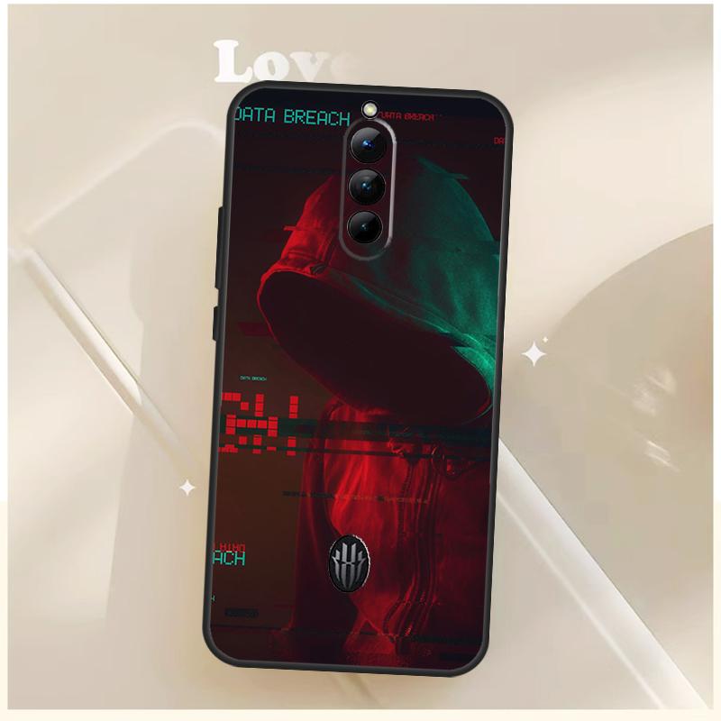 Чехол Хакер для ZTE Nubia Red Magic 11 10 10S Pro Plus 8S 9S 8 9 Pro 6S 7S Для RedMagic 10 Air Чехол