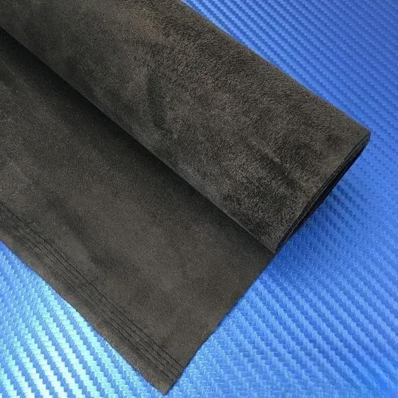 50см*160см Разноцветная эластичная замшевая ткань Бархатная кожаная ткань для отделки салона автомобиля Модифицированный потолок Отделка дверной панели 0,8мм