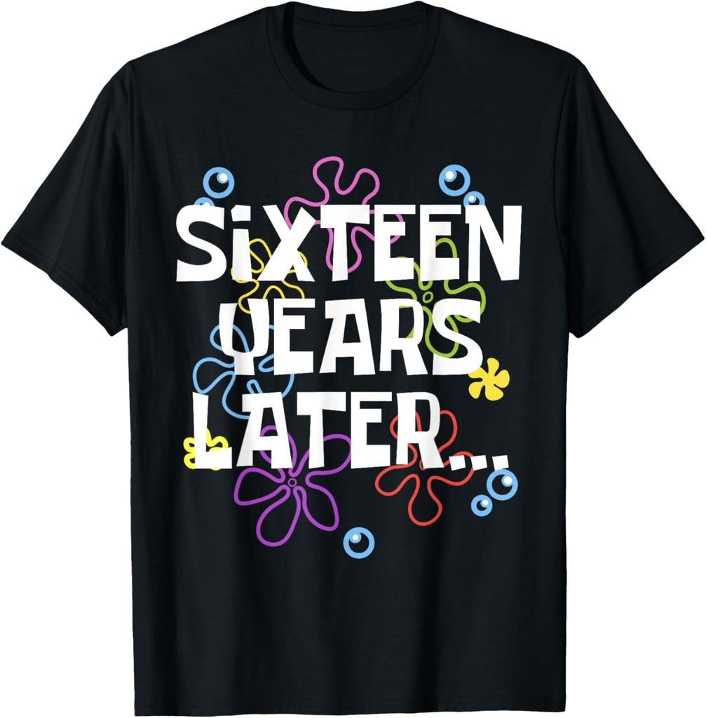 ШЕСТНАДЦАТЬ ЛЕТ СПУСТЯ Подарки на 16-летие Девочки Мальчик Футболка