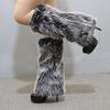 Leg Warmers Stretchy Coldproof Comfy Autumn Winter Women Warm Faux Fur Boot Stockings Daily Wear