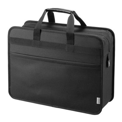 Sanwa Supply Easy PC Carry шириной в дюйм с черным цветом (15.6 ключ) BAG-BOX2BK3