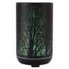 300ml Air Humidifier 2 in 1 Ambient Night Light Aroma Aromatherapy Diffuser Black 100?240VEU Plug
