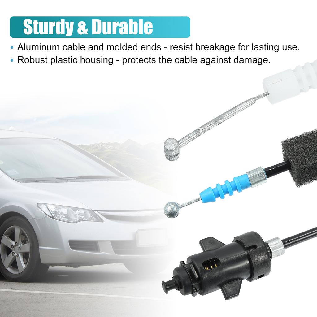 Car Trunk Fuel Door Release Cable 74880-S5A-A02 Replacement Parts for 74880-S5A-305 74880-S5A-A01 2001-2005 4 Door Sedan