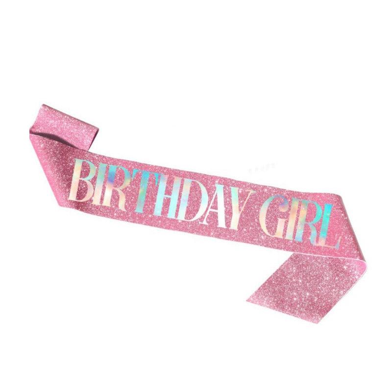 День рождения блестящая корона для девочки стразы повязка на голову пояс королева этикет с украшением на день рождения вечеринка принадлежности Estuche Alpicool