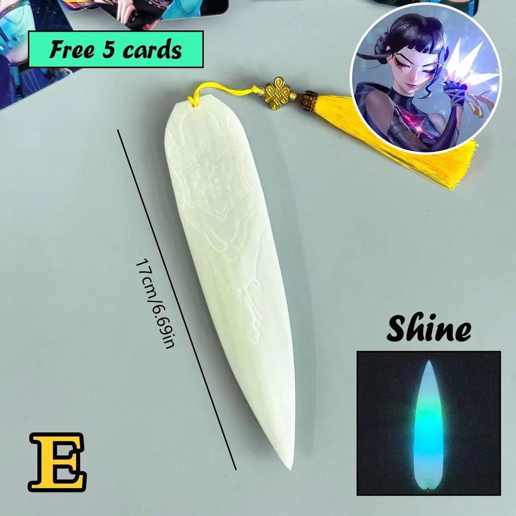 Non-Toxic Luminous Dart Weapons For Cosplay Huntrix Zoey Costume Accessories Kpop Demon Hunter Anime Movies Props Party Supplies