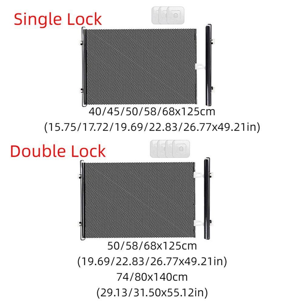 Universal Baby Safe Guard Door Multifunctional Child Barrier Fences Pet Safety Enclosure  Cat/Dog