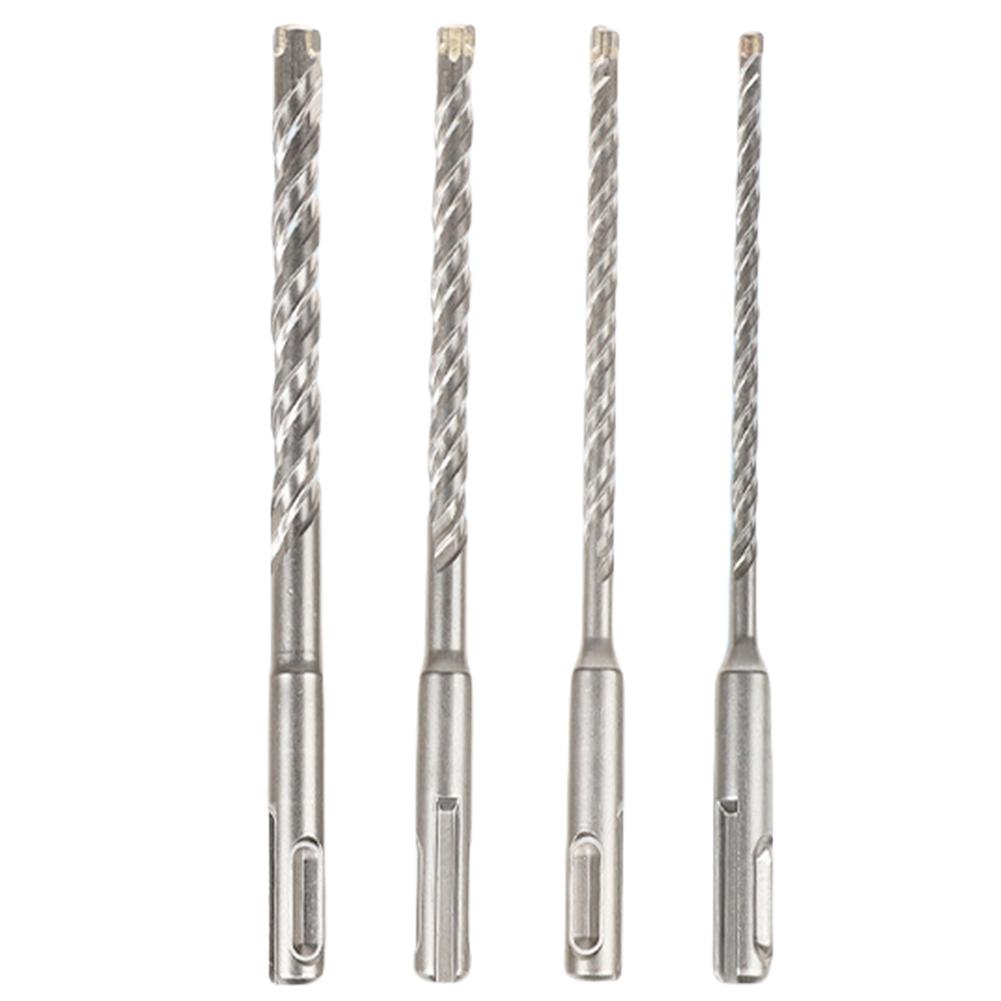 Набор буров для перфоратора, буры для перфоратора, набор буров по бетону, подходит для бетона, кирпича, цементных стен, камня