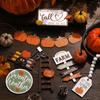 Vintage Autumn Tiered Tray Decor Set - Rustic Wooden Accent Pieces For Farmhouse Home Decoration