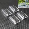 4Pcs 6/8Mm Aquarium Tank Clear Plastic Clips Glass Cover Strong Support Holders