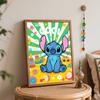 Disney Lilo and Stitch oil painting art kit handmade painting diy home decoration