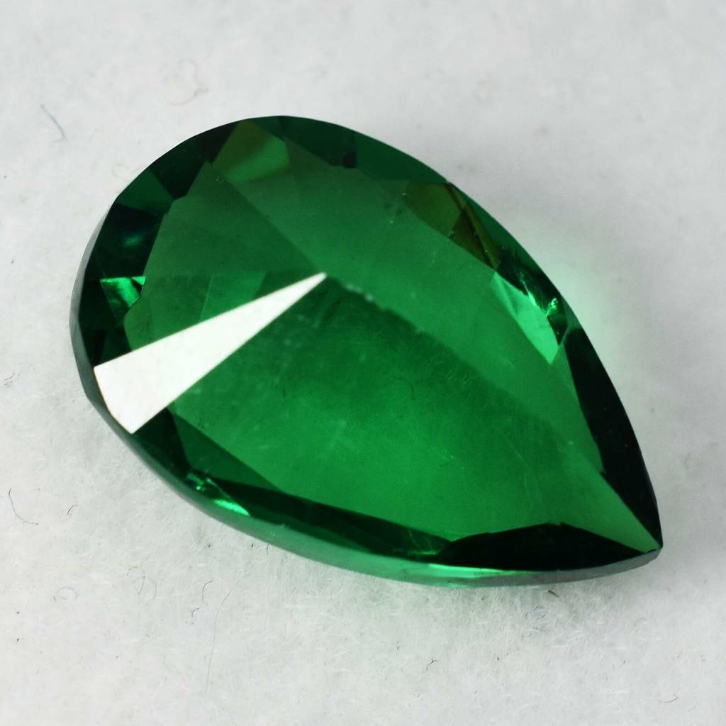 9 Ct Natural Garnet Pear Shape Green Loose Gemstone Making Jewelry