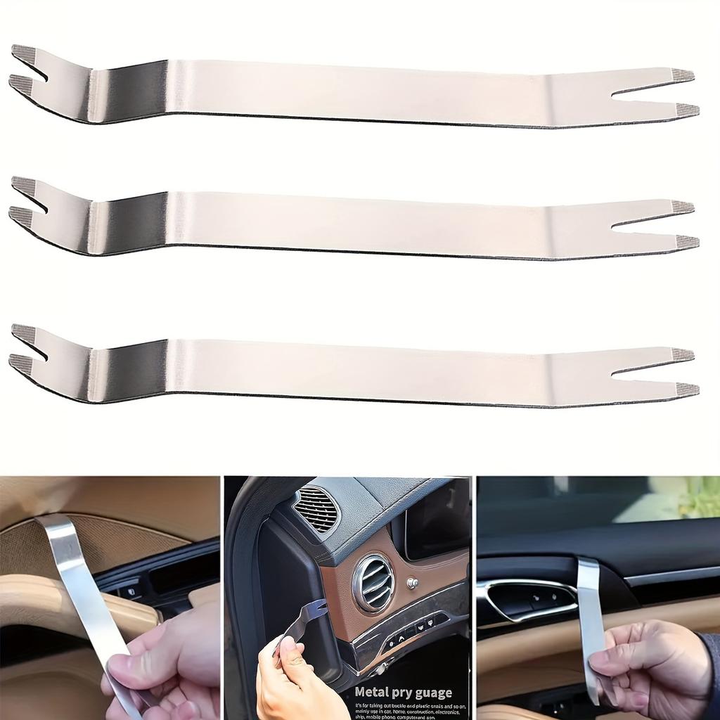 Нержавеющая Сталь Лом Панель Снятие Инструмент Комплект для Снятия Отделки Инструменты для Отделки auto Снятие Автомобильная Отделка auto Набор Инструментов для Разборки
