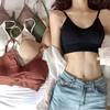Women Padded Underwear U Backless Bralette Sexy Seamless Bras Sleep Top Camis Cotton Wireless Fitness Bra Lingerie